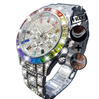 White Gold - Rainbow Bezel